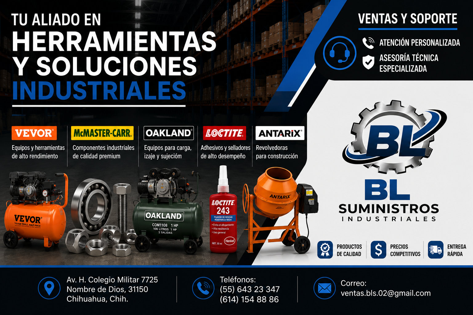 BL SUMINISTROS INDUSTRIALES